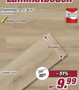 Poco Zimmertboden Cordoba Eiche Angebot