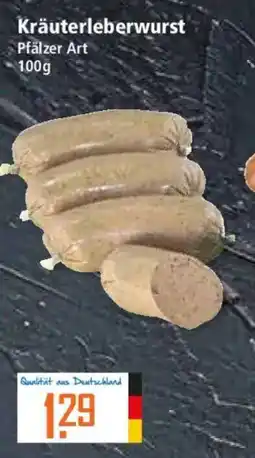 Klaas und Kock Kräuterleberwurst Pfälzer Art Angebot