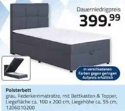 ROLLER Polsterbett Angebot