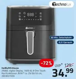 ROLLER Technolux Heißluftfritteuse Angebot