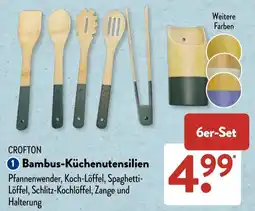Aldi Süd CROFTON Bambus-Küchenutensilien Angebot