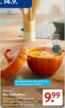 Aldi Süd CROFTON Mini-Auflaufform Angebot