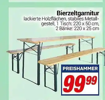 CENTERSHOP Biarzeltgarnitur Angebot