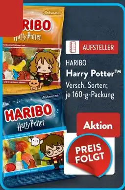 Aldi Süd HARIBO Harry Potter Angebot