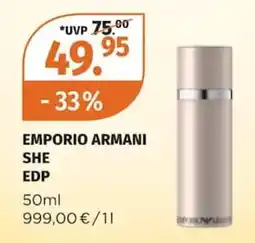 Müller EMPORIO ARMANI SHE EDP Angebot