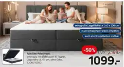 ROLLER Familien-Polsterbett anthrazit Angebot
