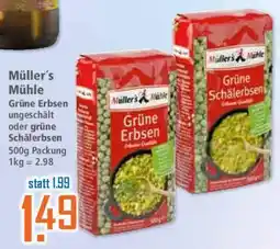 Klaas und Kock Müller's Mühle Grüne Erbsen Angebot