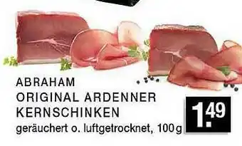 Edeka Zurheide Abraham Original Ardenner Kernschinken Angebot