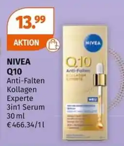 Müller NIVEA Q10 Anti-Falten Kollagen Experte 3in1 Serum Angebot