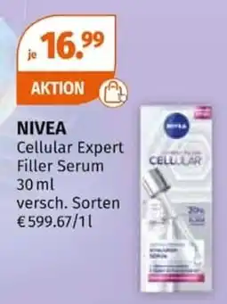 Müller NIVEA Cellular Expert Filler Serum Angebot