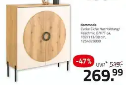 ROLLER Kommode Evoke Eiche Nachbildung/Kaschmir Angebot