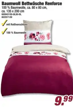 Poco Baumwoll Bettwäsche Renforce Angebot