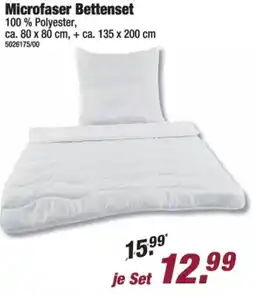 Poco Microfaser Bettenset Angebot