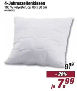 Poco 4-Jahreszeitenkissen Angebot