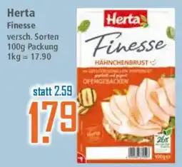 Klaas und Kock Herta Finesse Hähnchenbrust Angebot