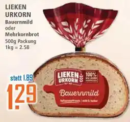 Klaas und Kock LIEKEN URKORN Bauernmild Angebot