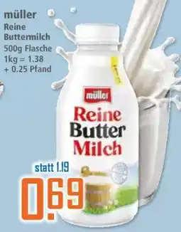 Klaas und Kock müller Reine Buttermilch Angebot