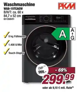 Poco PKM Waschmaschine WA8-15TCAGW Angebot