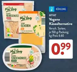 Aldi Süd MYVAY Vegane Käsealternative Angebot