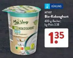 Aldi Süd MYVAY Bio-Kokosghurt Angebot