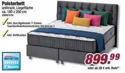Poco Polsterbett anthrazit Angebot