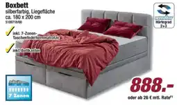 Poco Boxbett silberfarbig Angebot