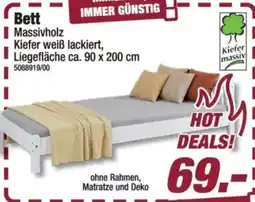 Poco Bett Massivholz Kiefer massiv Angebot