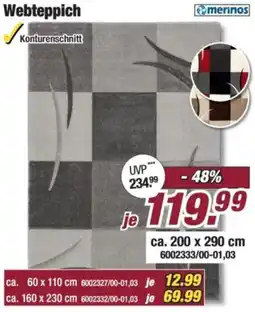 Poco Webteppich merinos Angebot