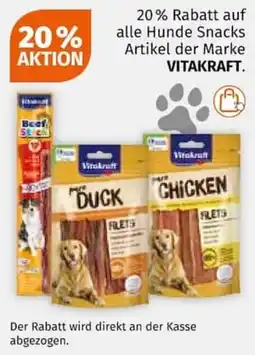 Müller Vitakraft Hunde Snacks Angebot