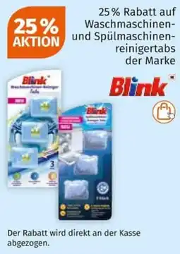 Müller Waschmaschinen- und Spülmaschinen-reinigertabs Blink Angebot