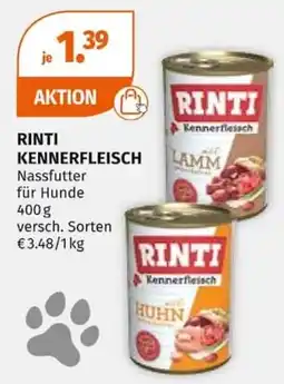 Müller RINTI KENNERFLEISCH Nassfutter für Hunde Angebot