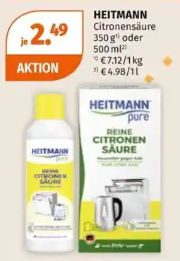 Müller HEITMANN Citronensäure Angebot