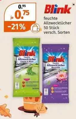 Müller Blink feuchte Allzwecktücher Angebot