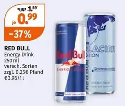 Müller RED BULL Energy Drink Angebot