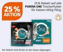 Müller PURINA ONE Trockenfutter für Katzen Angebot