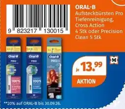 Müller ORAL-B Aufsteckbürsten Pro Angebot