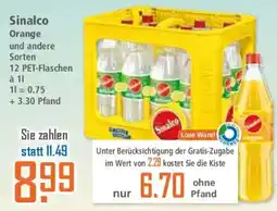 Klaas und Kock Sinalco Orange Angebot