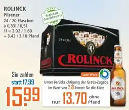 Klaas und Kock ROLINCK Pilsener Angebot