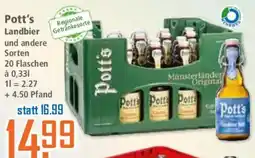 Klaas und Kock Pott's Landbier Angebot