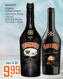Klaas und Kock BAILEYS Original, Salted Caramel und andere Sorten Angebot