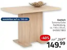 ROLLER Esstisch Sonoma Eiche Nachbildung Angebot