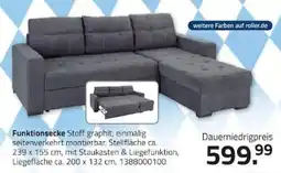 ROLLER Funktionsecke Stoff graphit Angebot