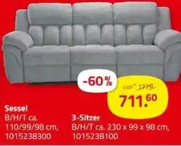 ROLLER 3-Sitzer Angebot