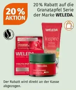 Müller Granatapfel Serie der Marke WELEDA Angebot