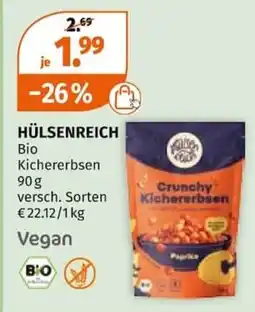 Müller HÜLSENREICH Bio Kichererbsen Angebot