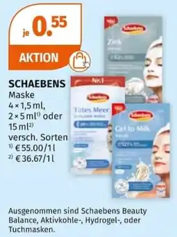 Müller SCHAEbens Maske Angebot