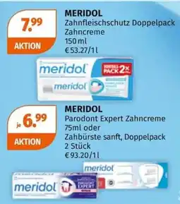 Müller MERIDOL Zahnfleischschutz Doppelpack Zahncreme Angebot