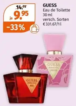 Müller GUESS Eau de Toilette Angebot