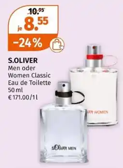 Müller S.OLIVER Men oder Women Classic Eau de Toilette Angebot