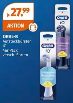 Müller ORAL-B Aufsteckbürsten iO Angebot